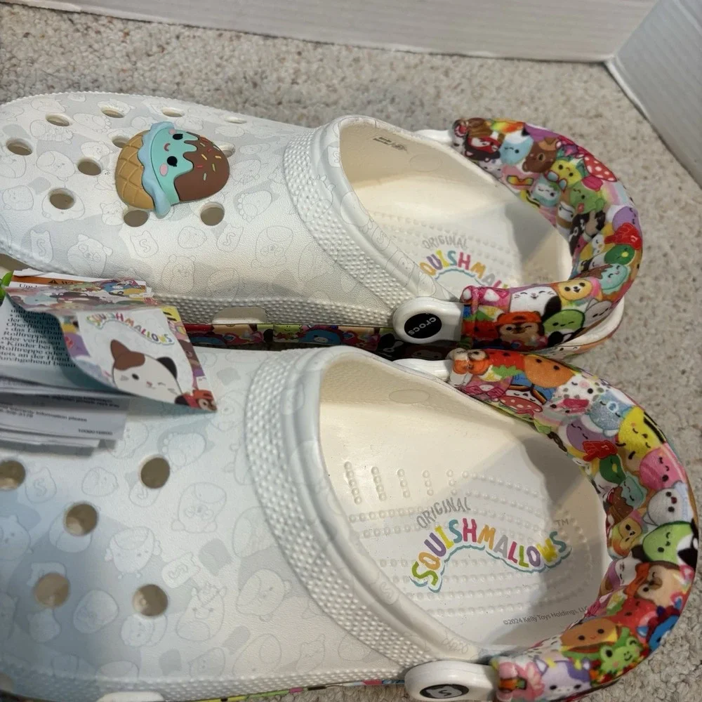 CROCS Squishmallows Classic Clog Mens 13 Missing Jibbitz New w Tags Limited Ed.